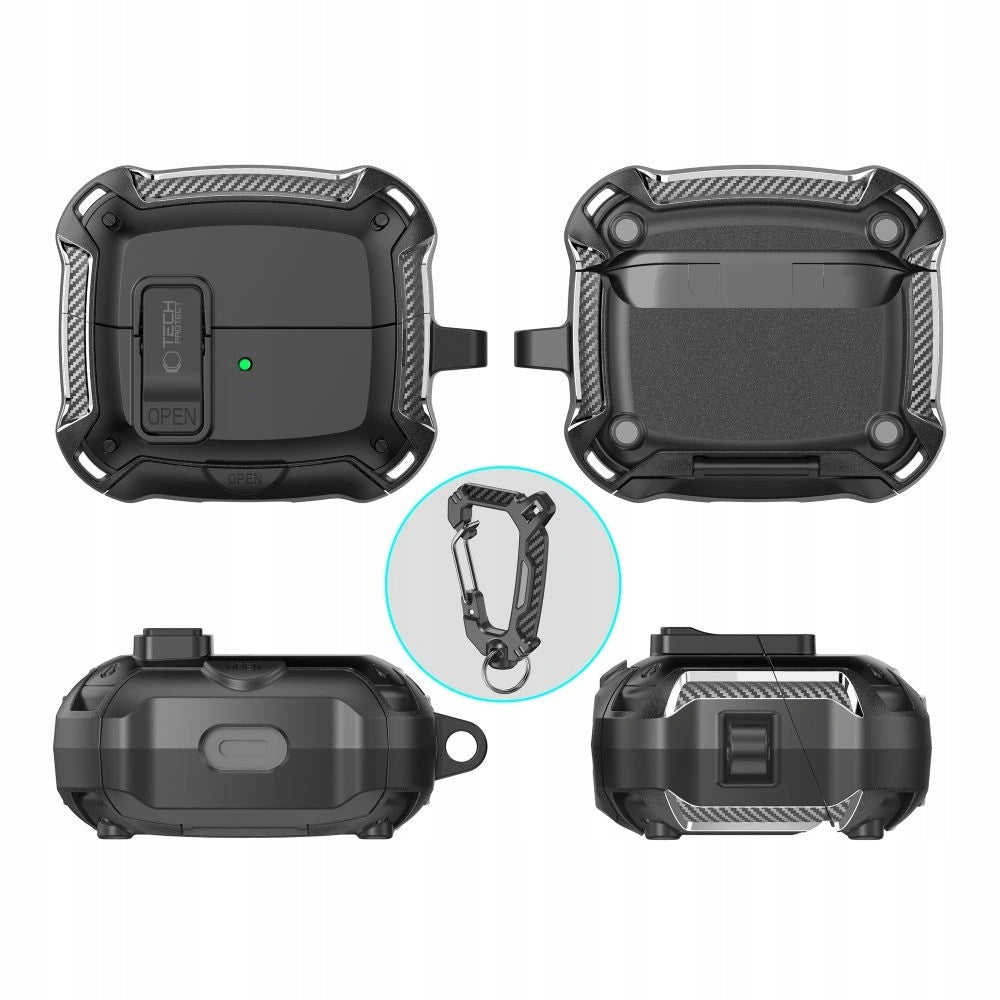 Tech-Protect Carbonox MagSafe Case for Samsung Galaxy Buds 3 / 3 FE / 3 Pro Model Carbonox MagSafe