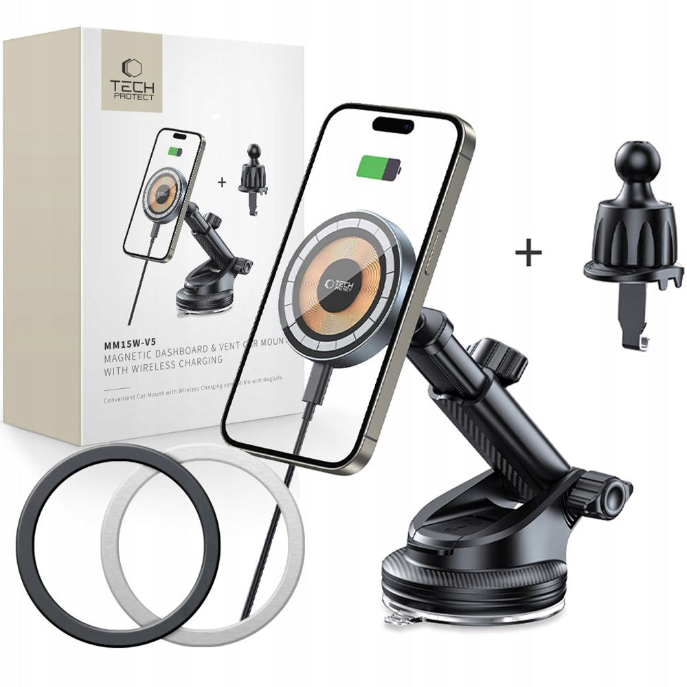 Tech-Protect Magnetic Car Grille Holder for MagSafe for iPhone Packaging status original