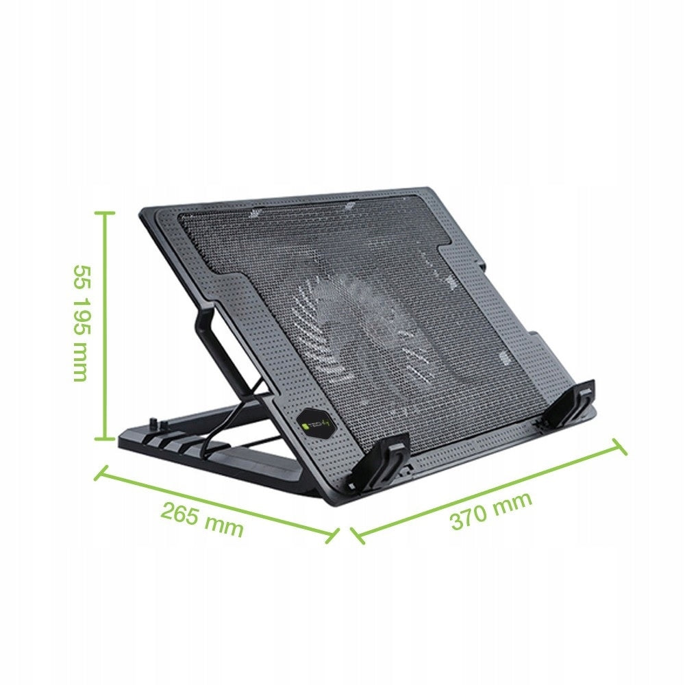 Techly Adjustable Cooling Stand Laptop Fan 17.3" Manufacturer Techly