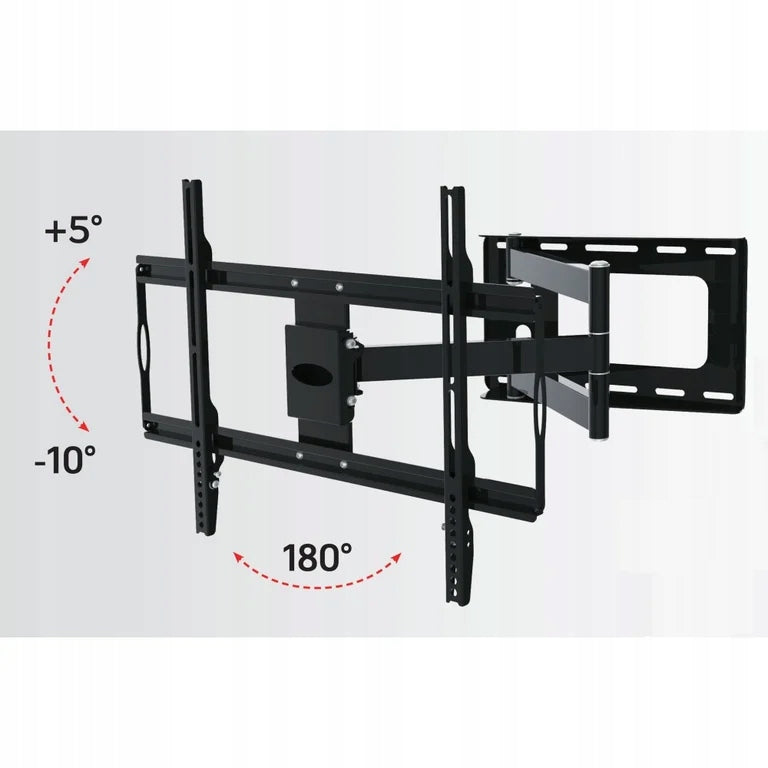 Techly ICA-PLB 23M TV Mount 177,8 cm (70") Black Model ICA-PLB 23M