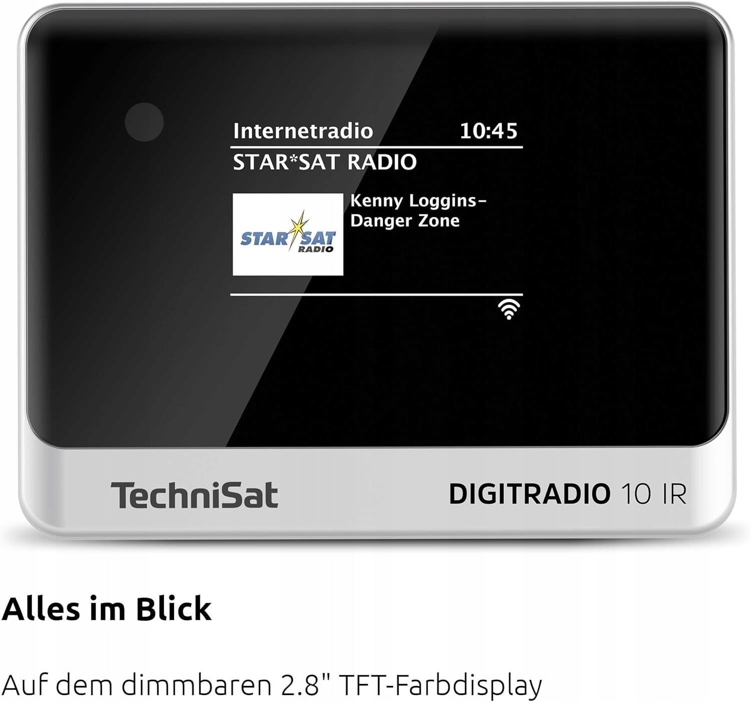 TechniSat DIGITRADIO 10 IR DAB+ radio adapter/Internet Bluetooth remote control Manufacturer code 0010/3945