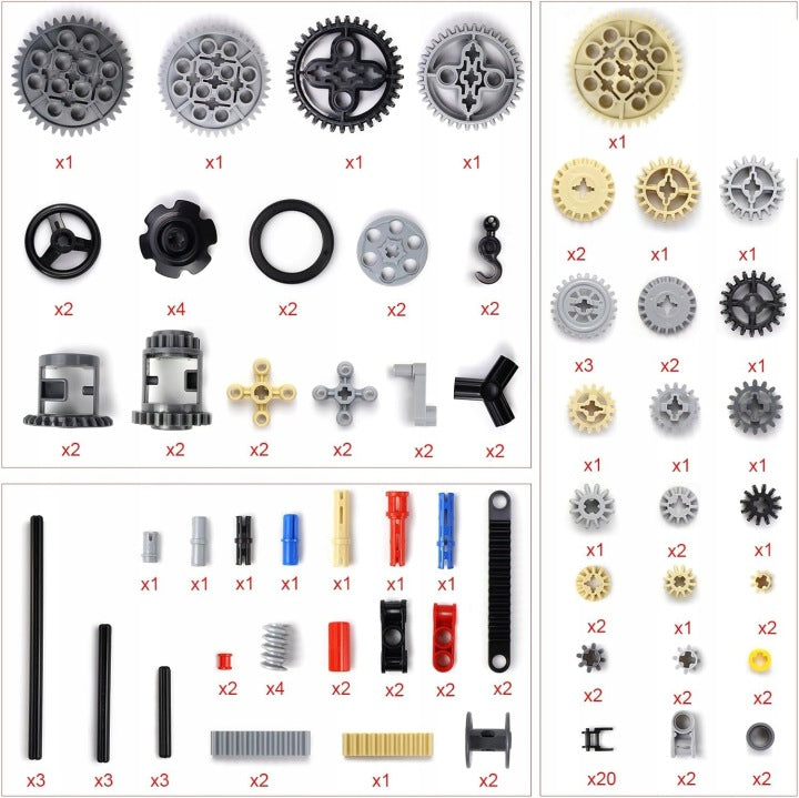 Technical pads axles gear modes joints drums 116-blocks Manufacturer code 6921464424826