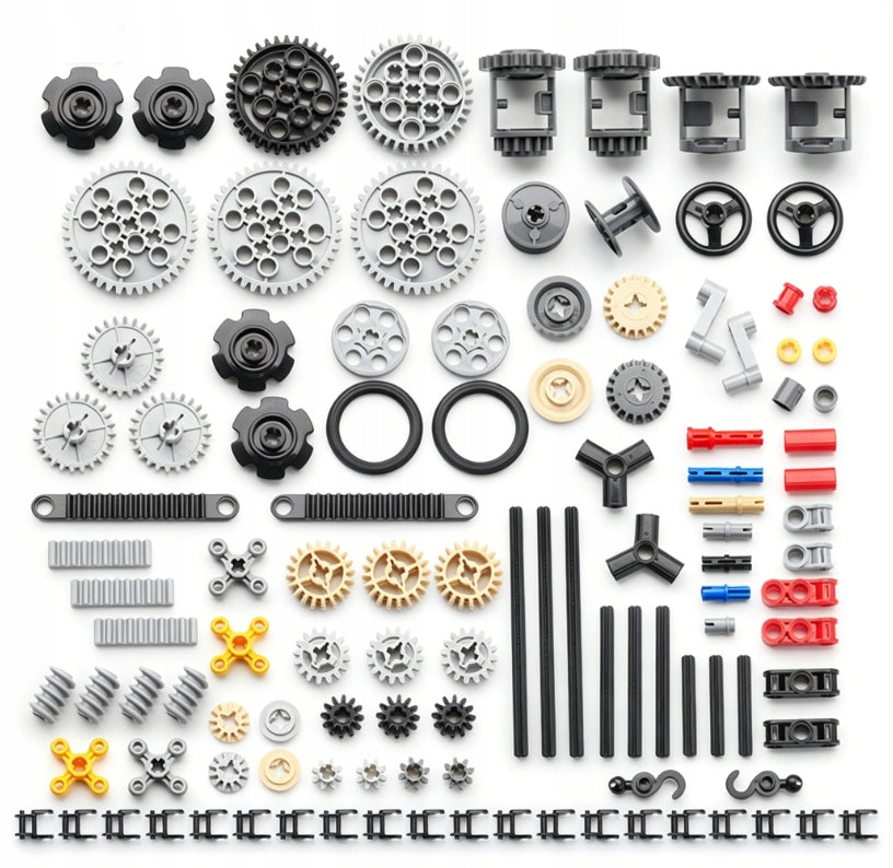 Technical pads axles gear modes joints drums 116-blocks