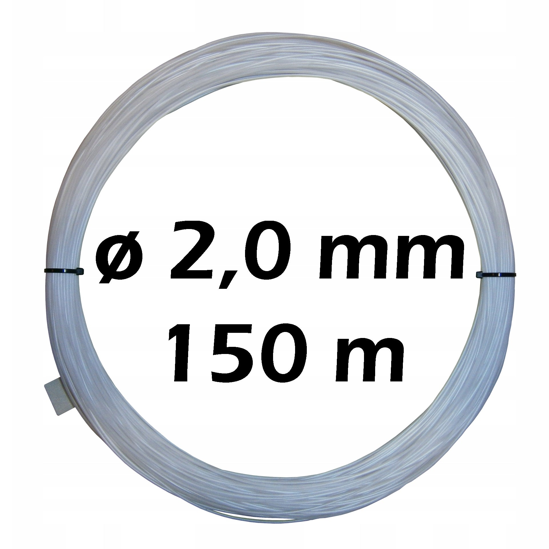 Technical well fishing line for fixing filters 2,0 mm 150m