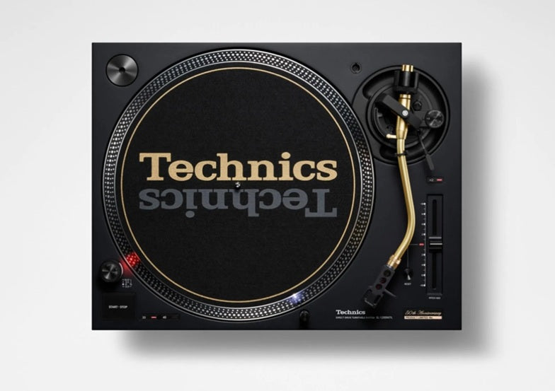 Technics SL-1200M7L-K Black & Gold 50th Anniversary Edition Packaging status original