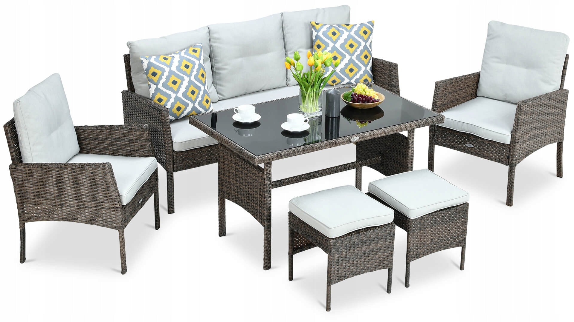 Technorattan CORTINA Garden Furniture Set Manufacturer Focus Garden