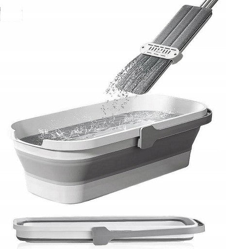 Techweise 4-in-1 Mop Kit with Telescopic Bucket and Spray Function