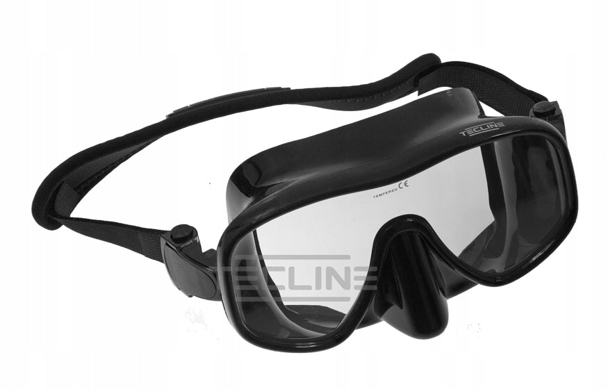 Tecline Frameless View Diving Mask, Neoprene Strap