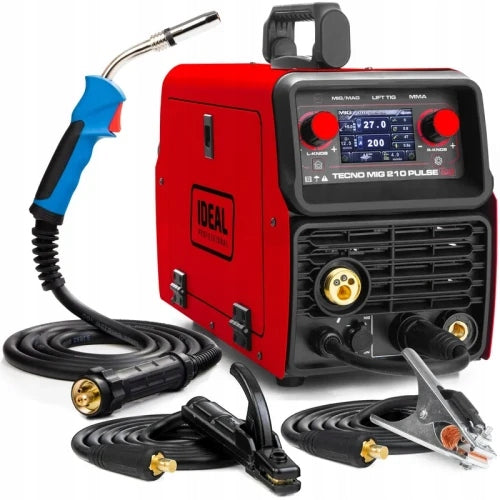 Tecno TECNO MIG 210 PULSE IGBT Ideal TMIG210PLCD Brand IDEAL
