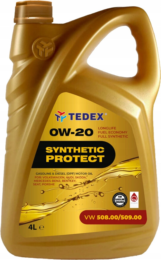 Tedex Synthetic Protect Motor Oil 0W20 4L