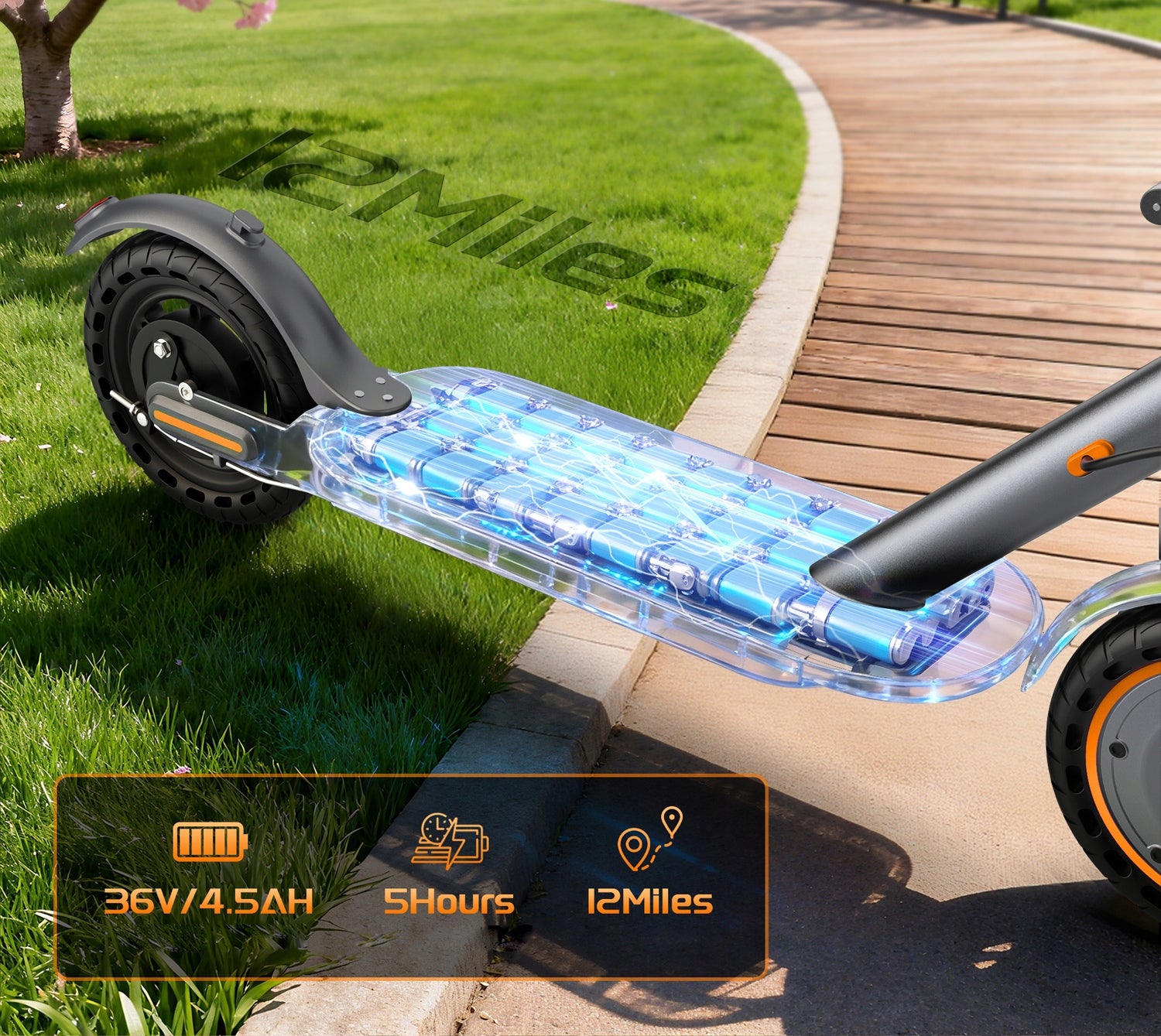 Teenager Electric Scooter with APP MINI80C 350W 36V 4.5AH 19KM 8.5" tire Model MINI80C 350W 36V 4.5AH 8.5" Solid tires