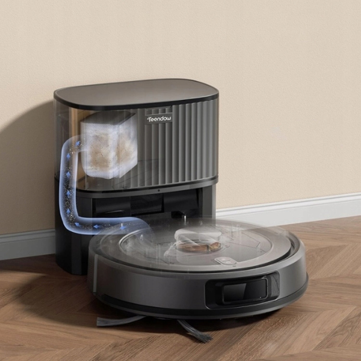 Teendow D10S MAX 2-in-1 Robot Vacuum & Mop 4500Pa Smart Auto Home Cleaning Brand no brand