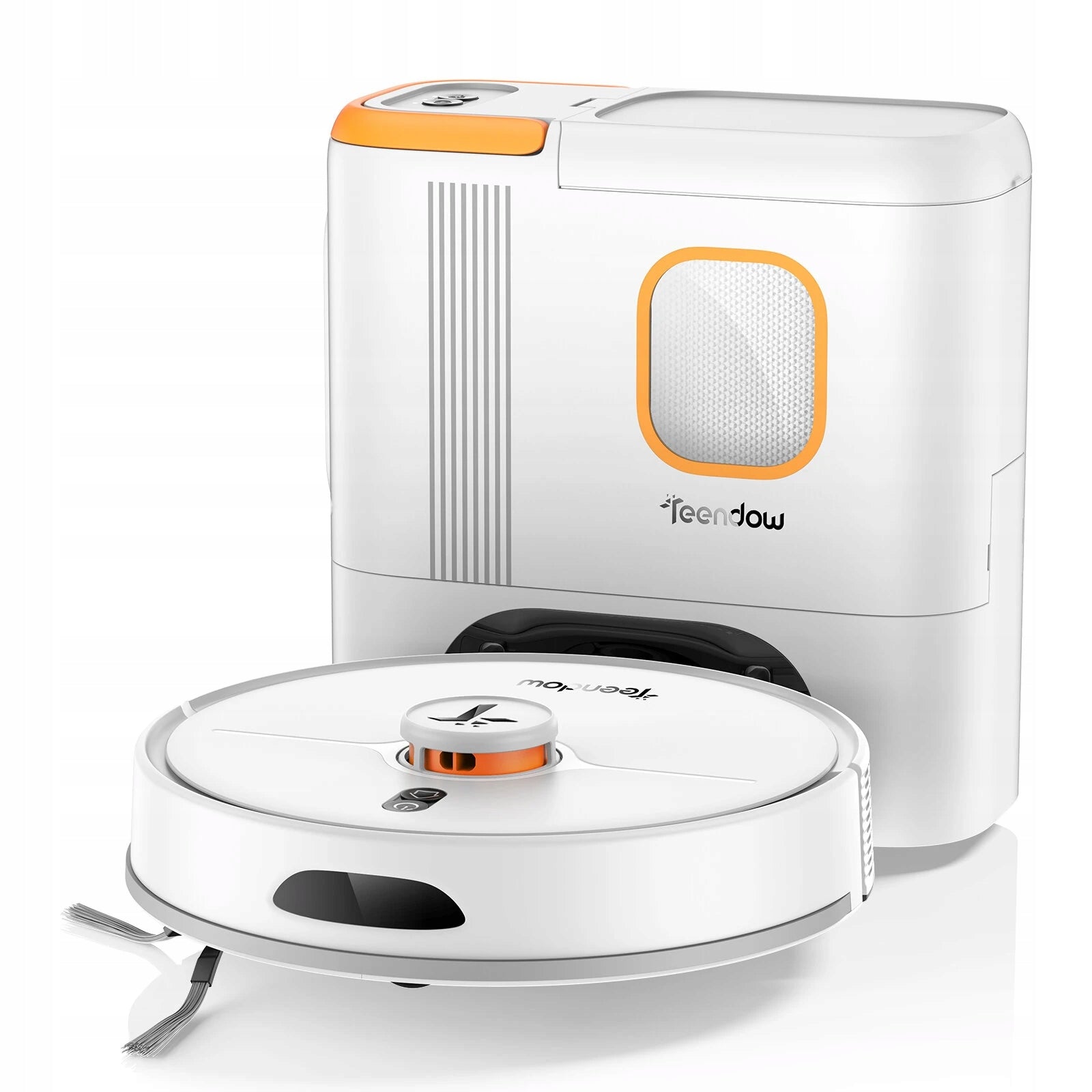 Teendow D20S MAX+ Robot Vacuum and Mop 6000Pa Robot Vacuum Mop Packaging status original