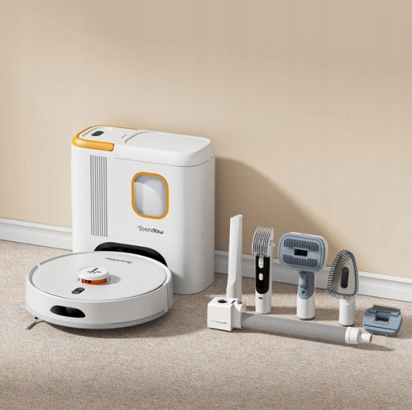 Teendow D20S Max Plus Robot Vacuum And Mop 6000Pa Self Empty Station Pet Brand no brand