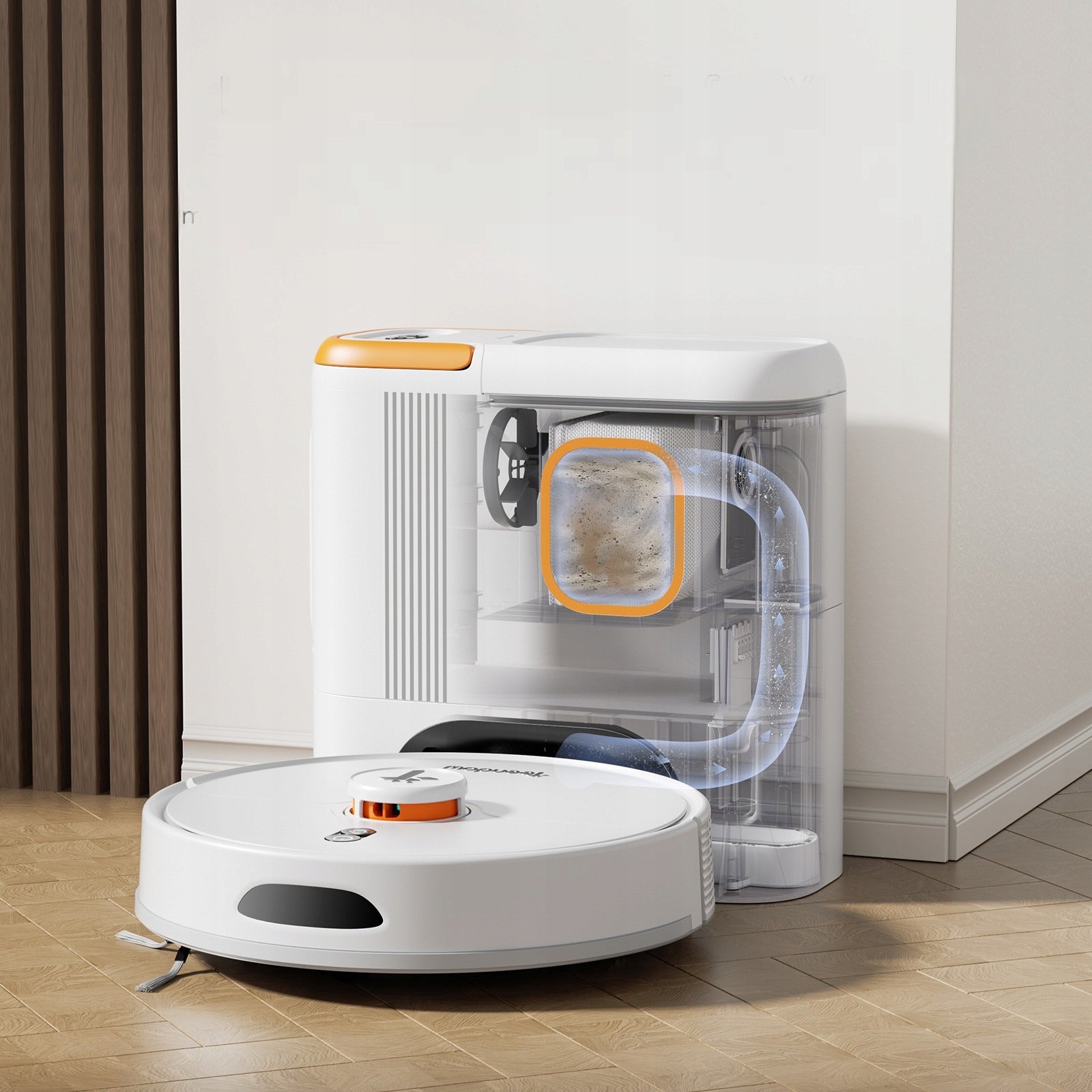 Teendow D20S Max+ Robot Vacuum Mop 6000Pa Self-Empty Dock Pet Hair Care Brand no brand