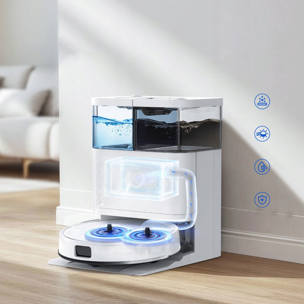 Teendow D63S Ultra Robot Vacuum Cleaner Self Cleaning with Automatic 10000Pa Brand no brand