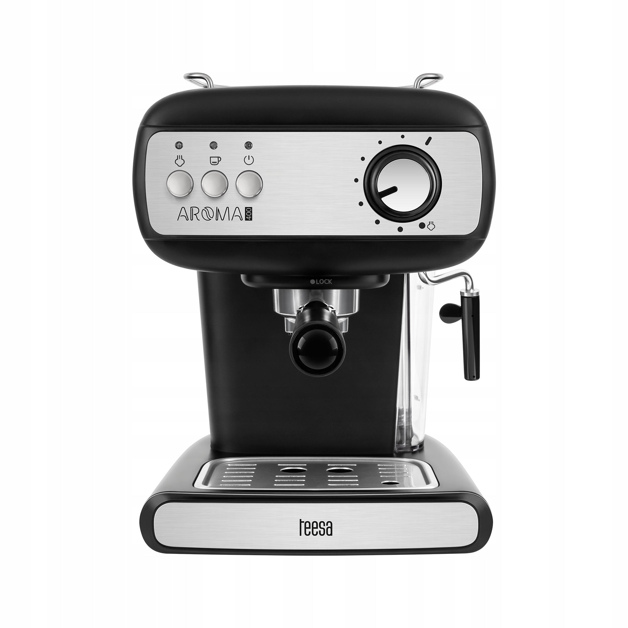 Teesa Aroma 400 850 W black espresso machine machine Manufacturer code TSA4009