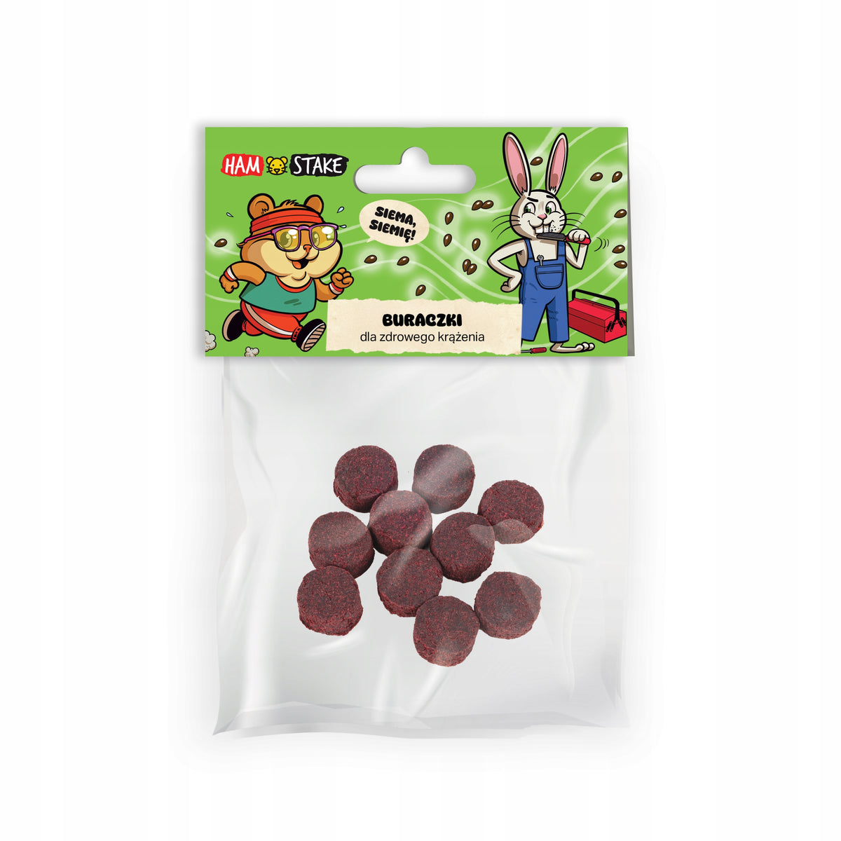 Teethers for rodents and rabbits Beets for healthy circulation HAM-STAKE
