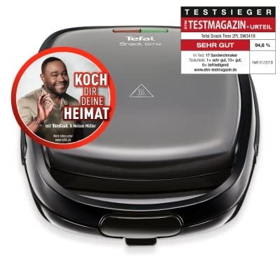 Tefal 2-in-1 Waffle Iron Snack Time power 700 W black Power rating 700 W