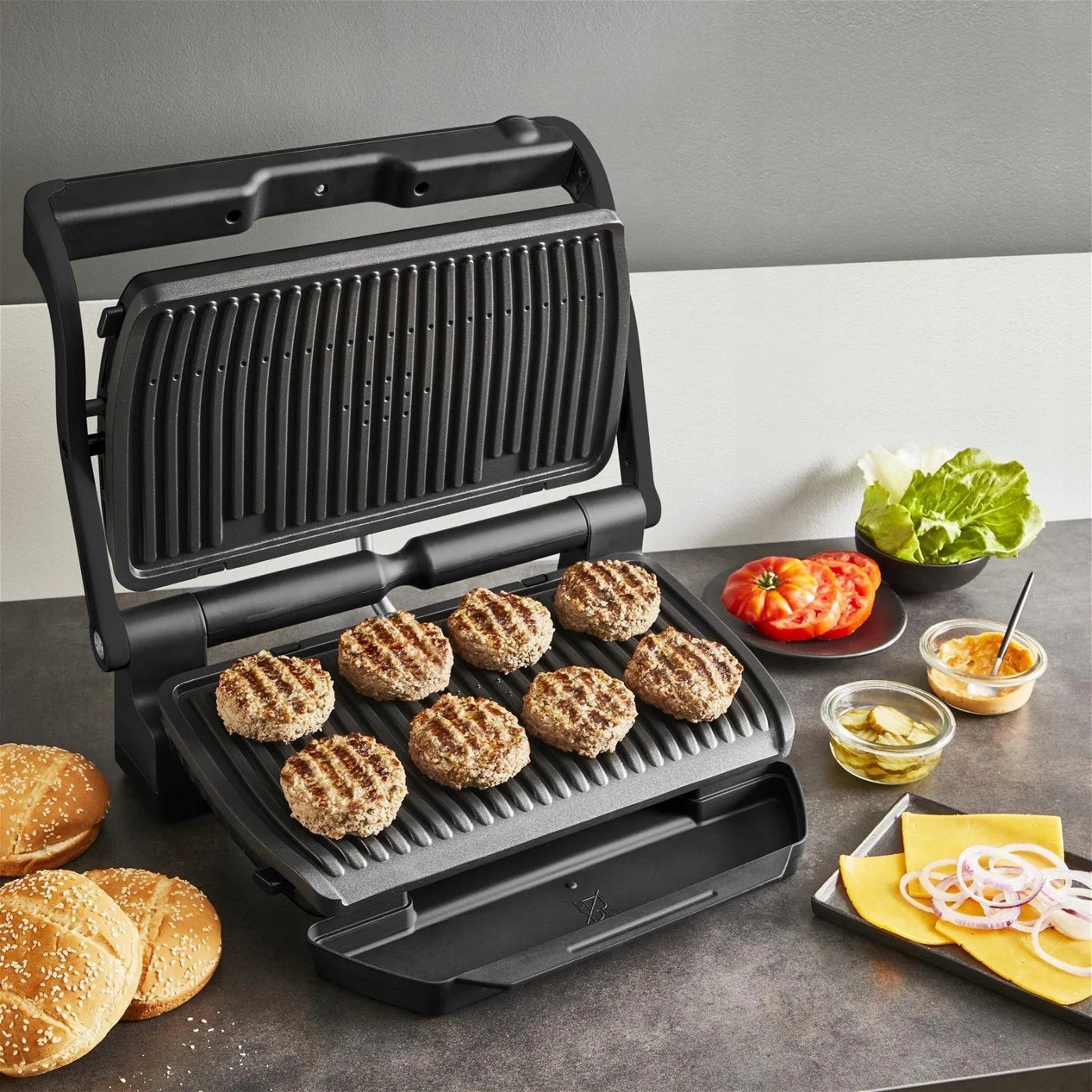 Tefal GC727810 Optigrill+ XL Black Kontaktní gril Brand Tefal