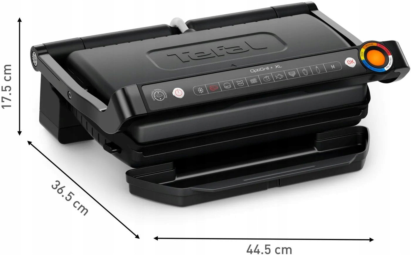 Tefal GC727810 Optigrill+ XL Black Kontaktní gril