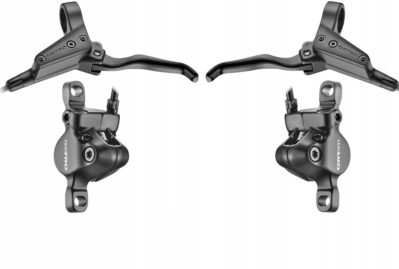 Tektro HD-T280 hydraulic brakes set 900/2000 mm trekking MTB