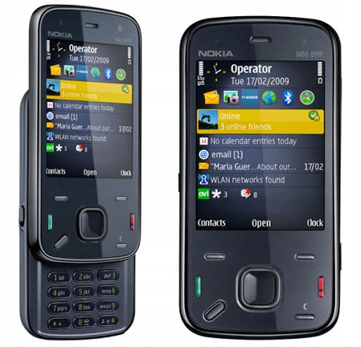 Telefon Nokia N86 černý