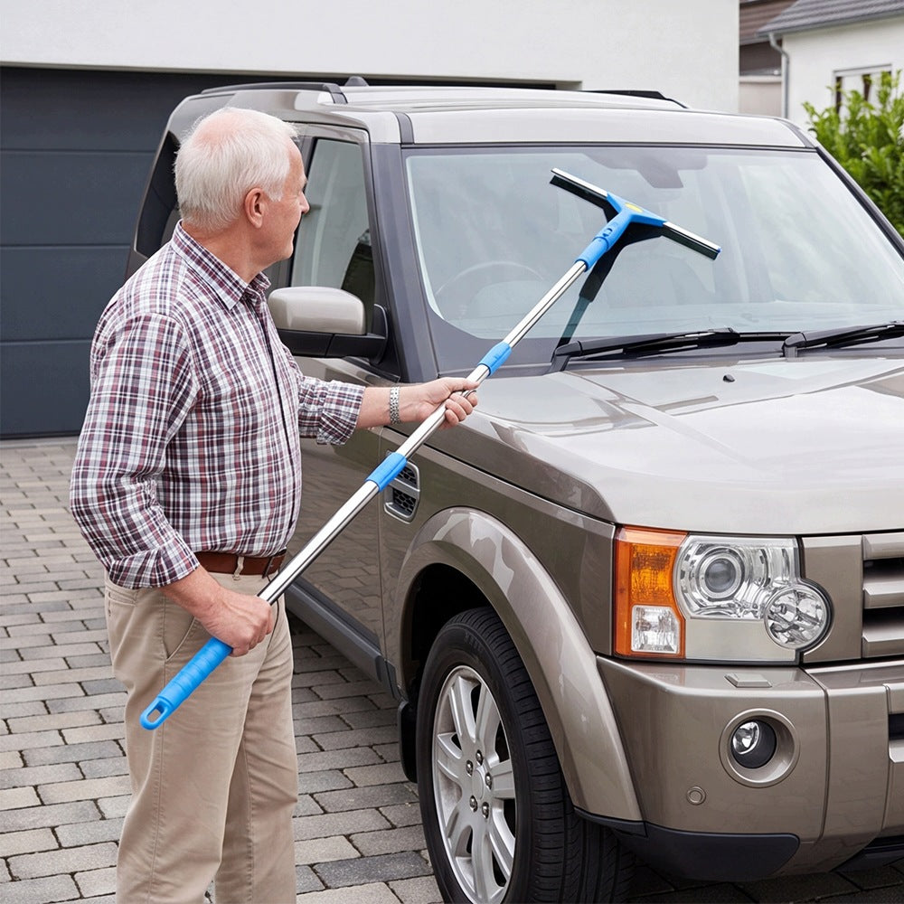 Telescopic Brush and Squeegee 3m Window Cleaning Accessories Tools Brand Bedee