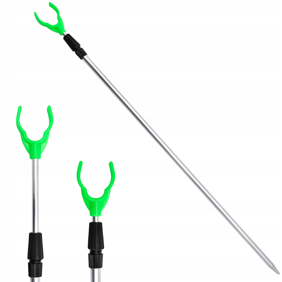 Telescopic FISHING SUPPORT Twisted 70/125 cm ALUMINUM
