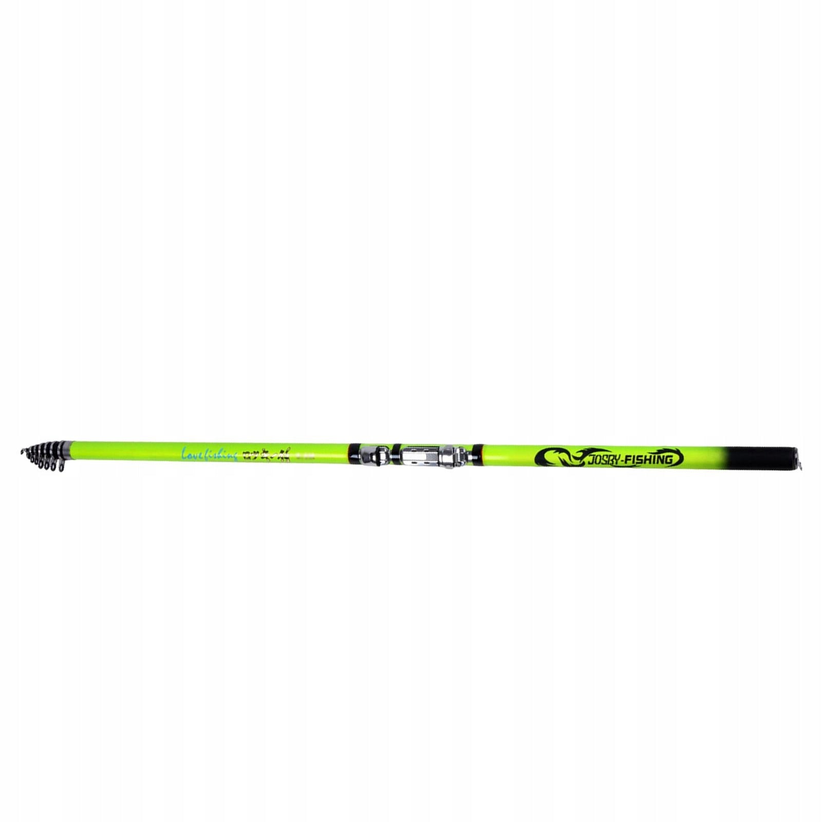 Telescopic Fishing Rod Collapsible Spinning 540cm Model Teleskopowe pierścienie prowadzące ceramiczne