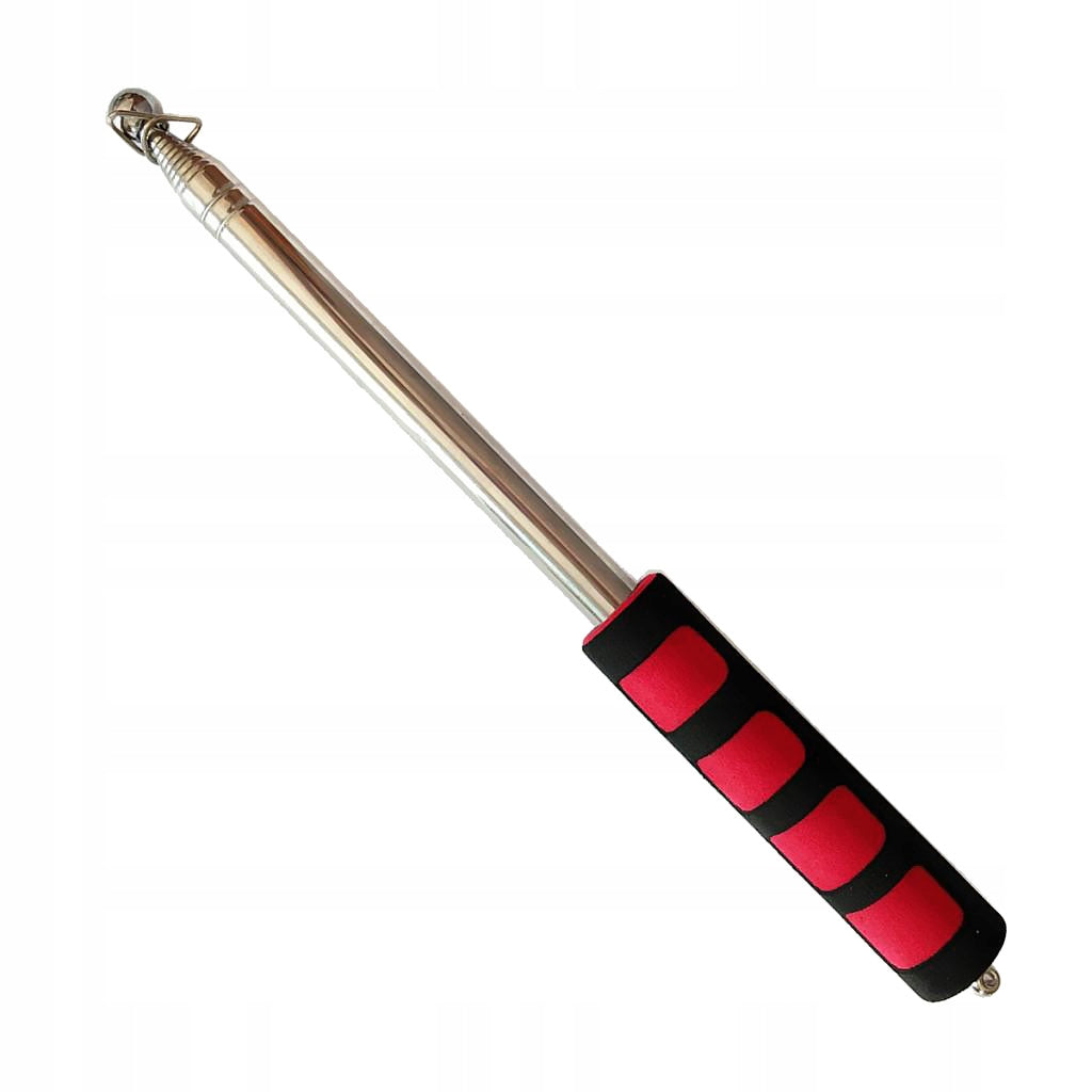Telescopic Flagpole, Stainless Steel 2m Red Brand no brand