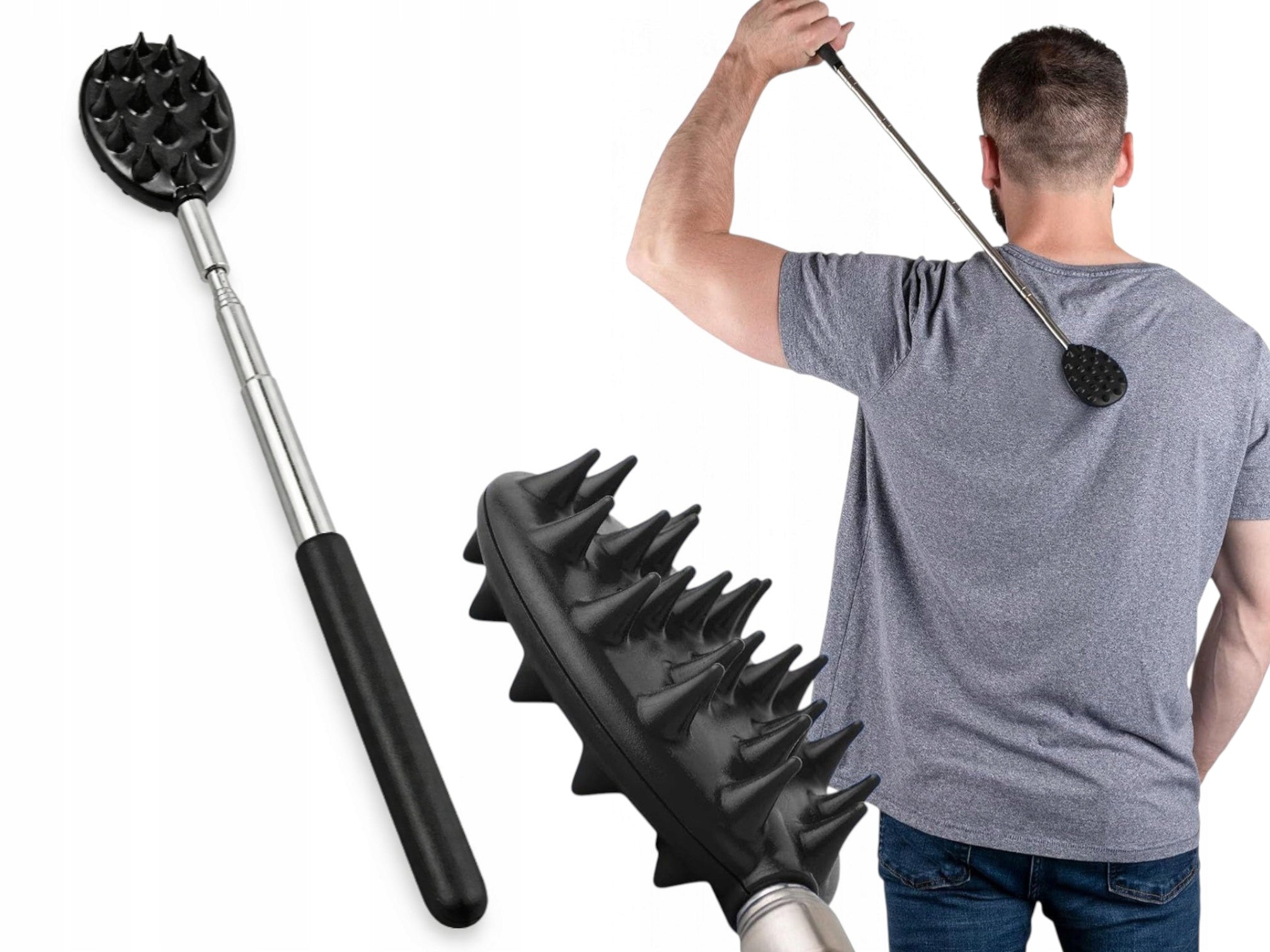 Telescopic Massager 60cm Back Scratcher Adjustable