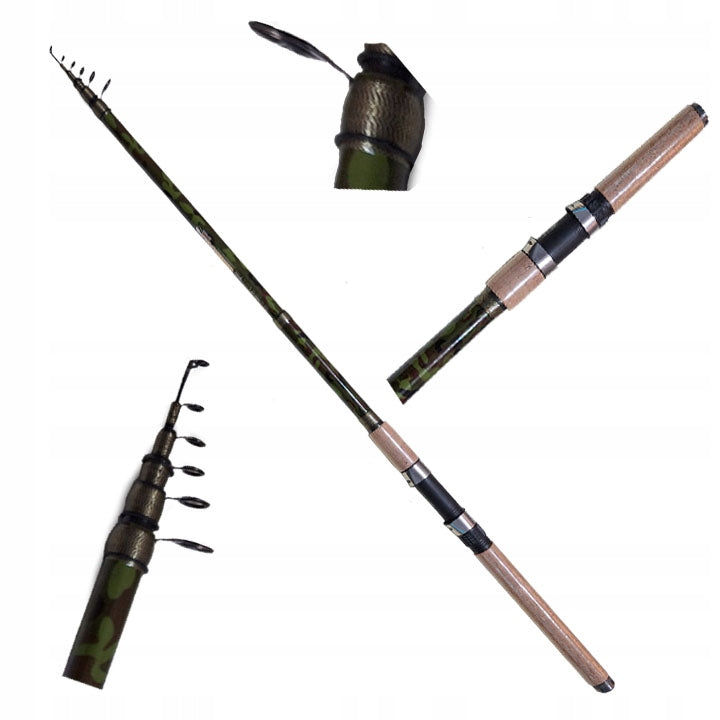 Telescopic ROD 3.0 m cw 20 - 80 g CARBON CAMO