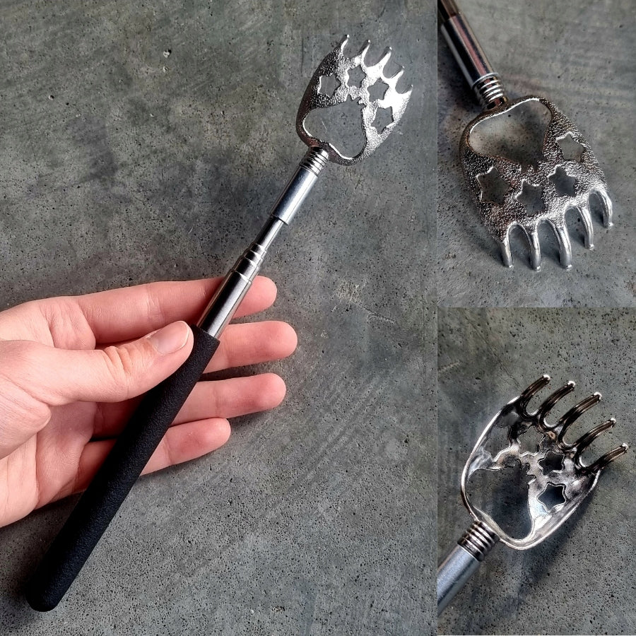 Telescopic Scratcher 3in1 Grabki Back Paw Long Retractable Color black