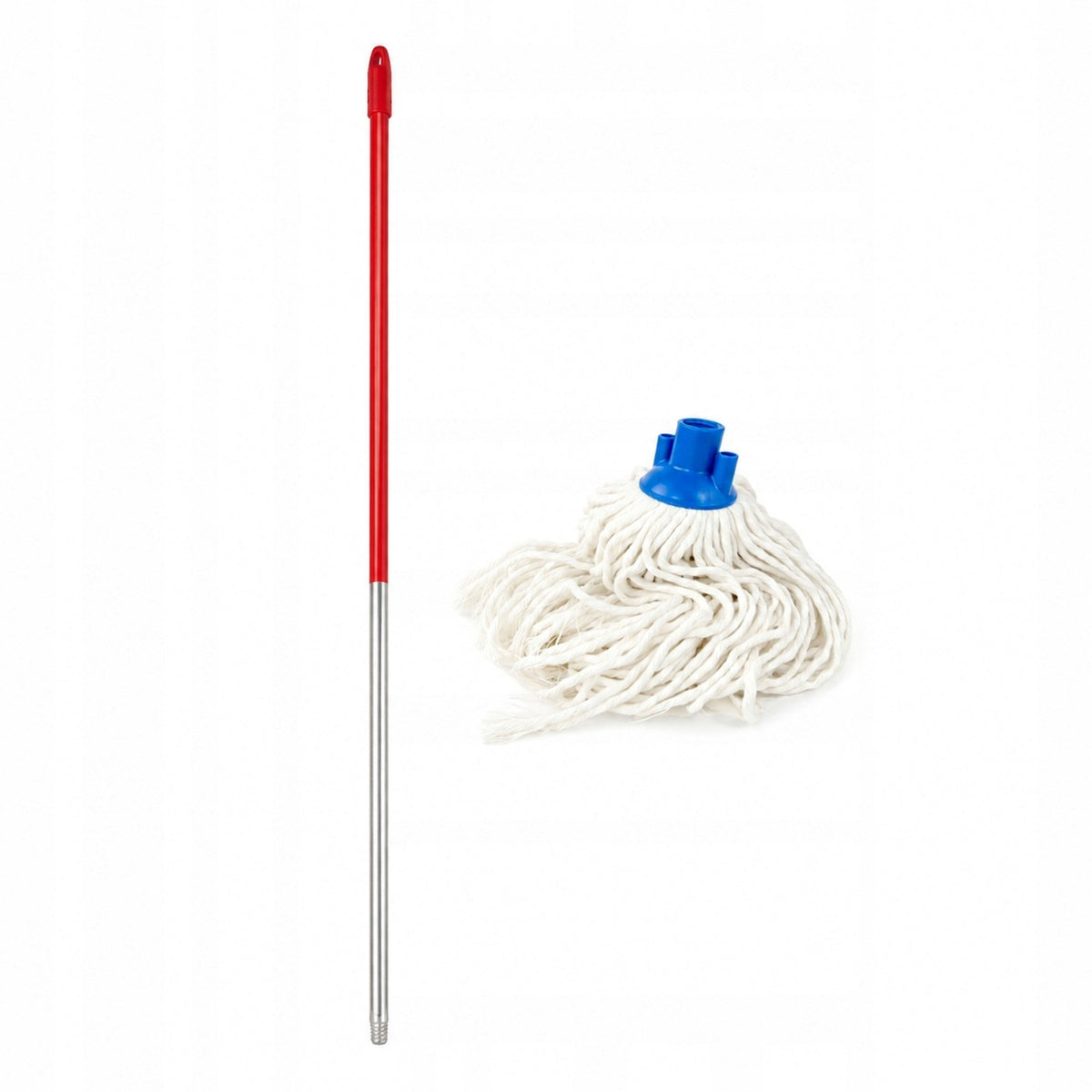 Telescopic Stick 85 – 150 cm + String Mop Konex Floor Cleaning Kit