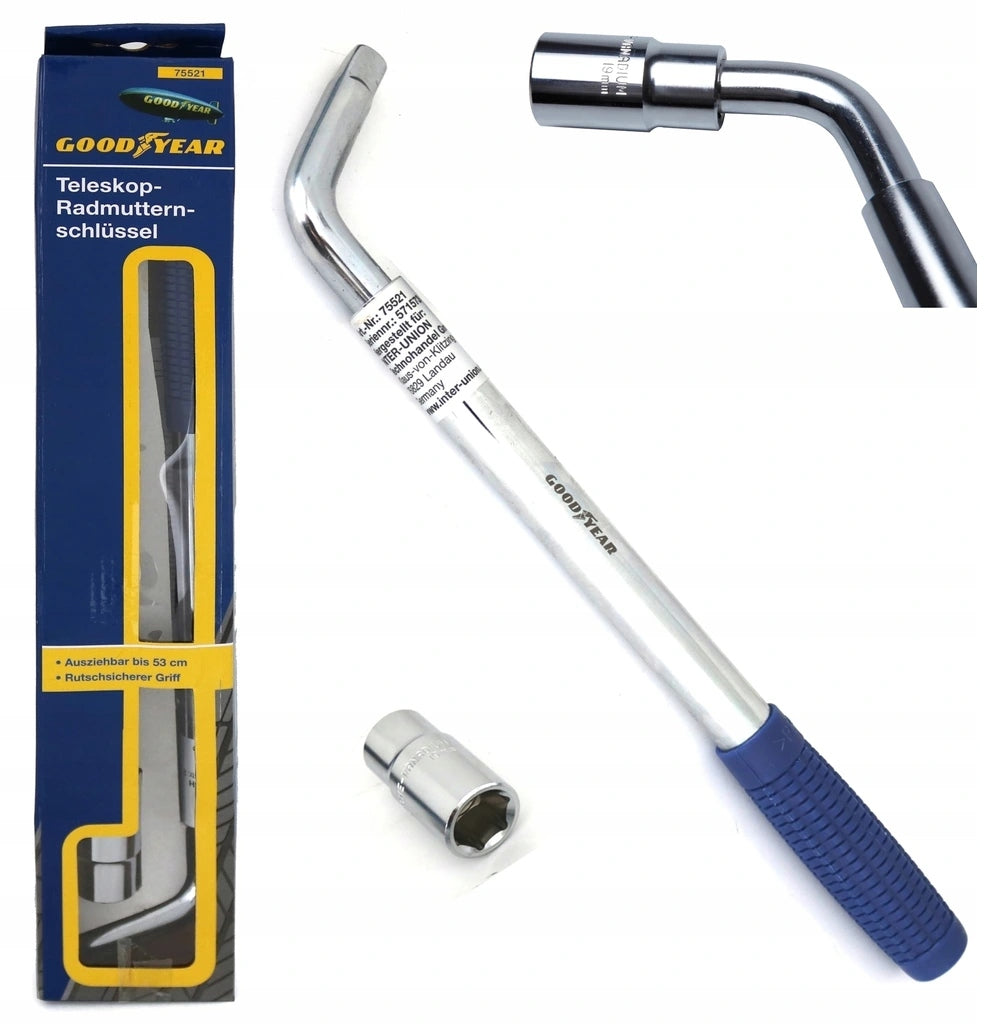 Telescopic Wheel Wrench 17 / 19 mm GOODYEAR