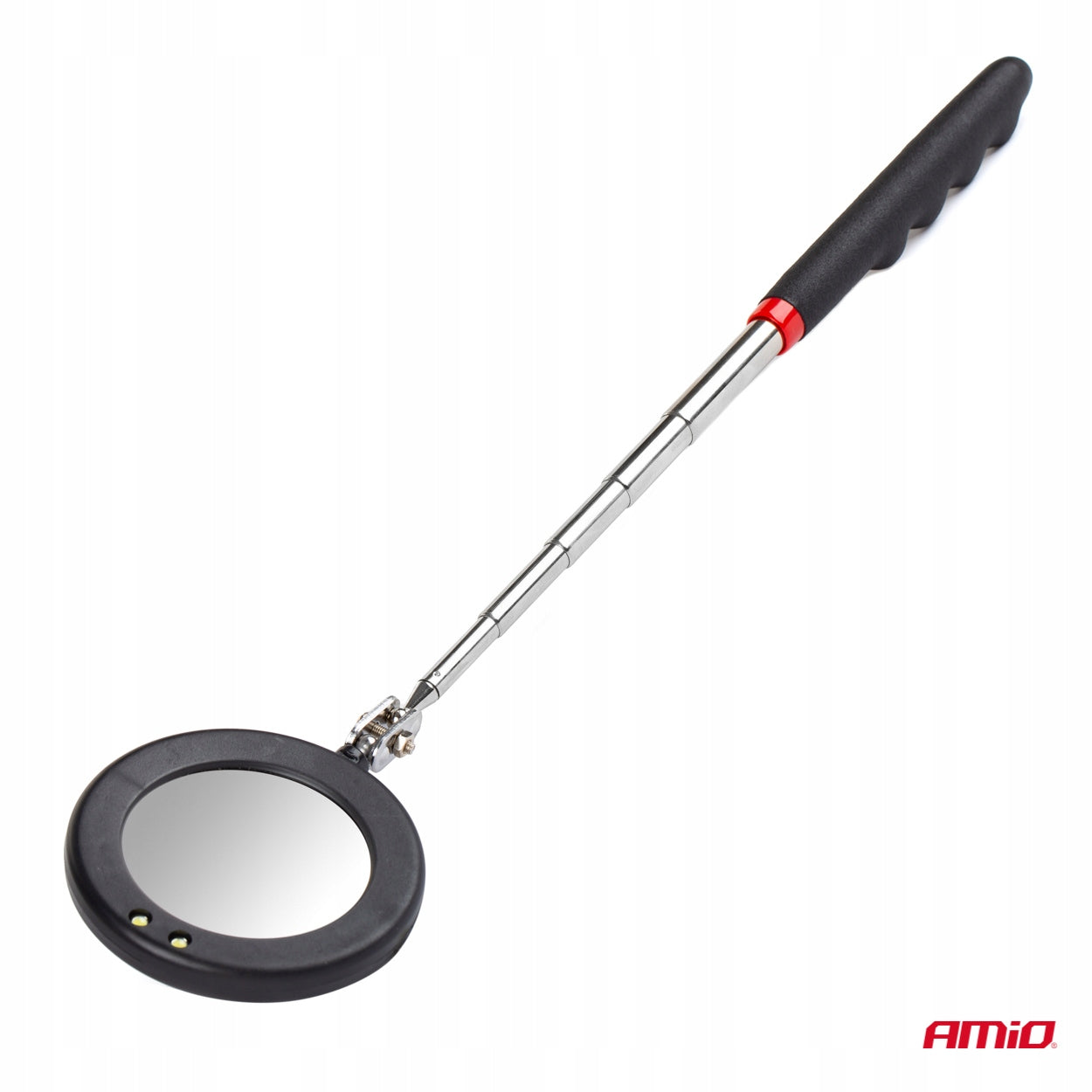 Telescopic inspection mirror with LED lamp AMIO-02840 Product weight with unit packaging 0.2 kg