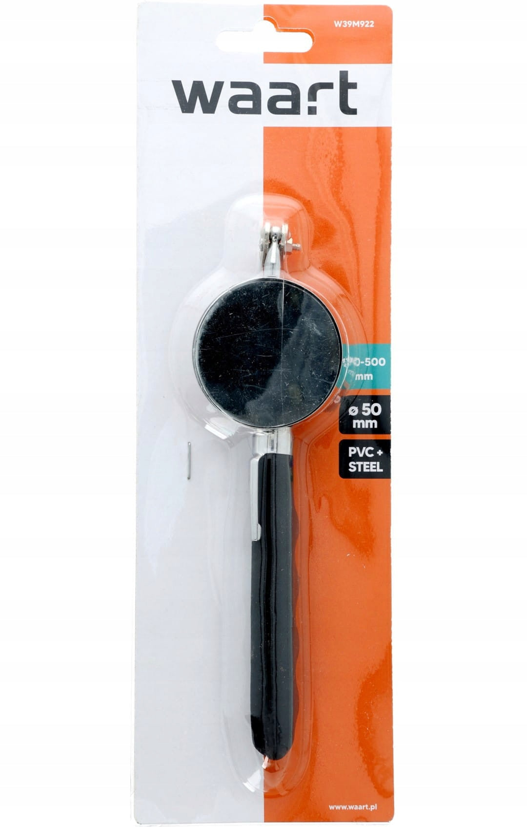 Telescopic inspection mirror