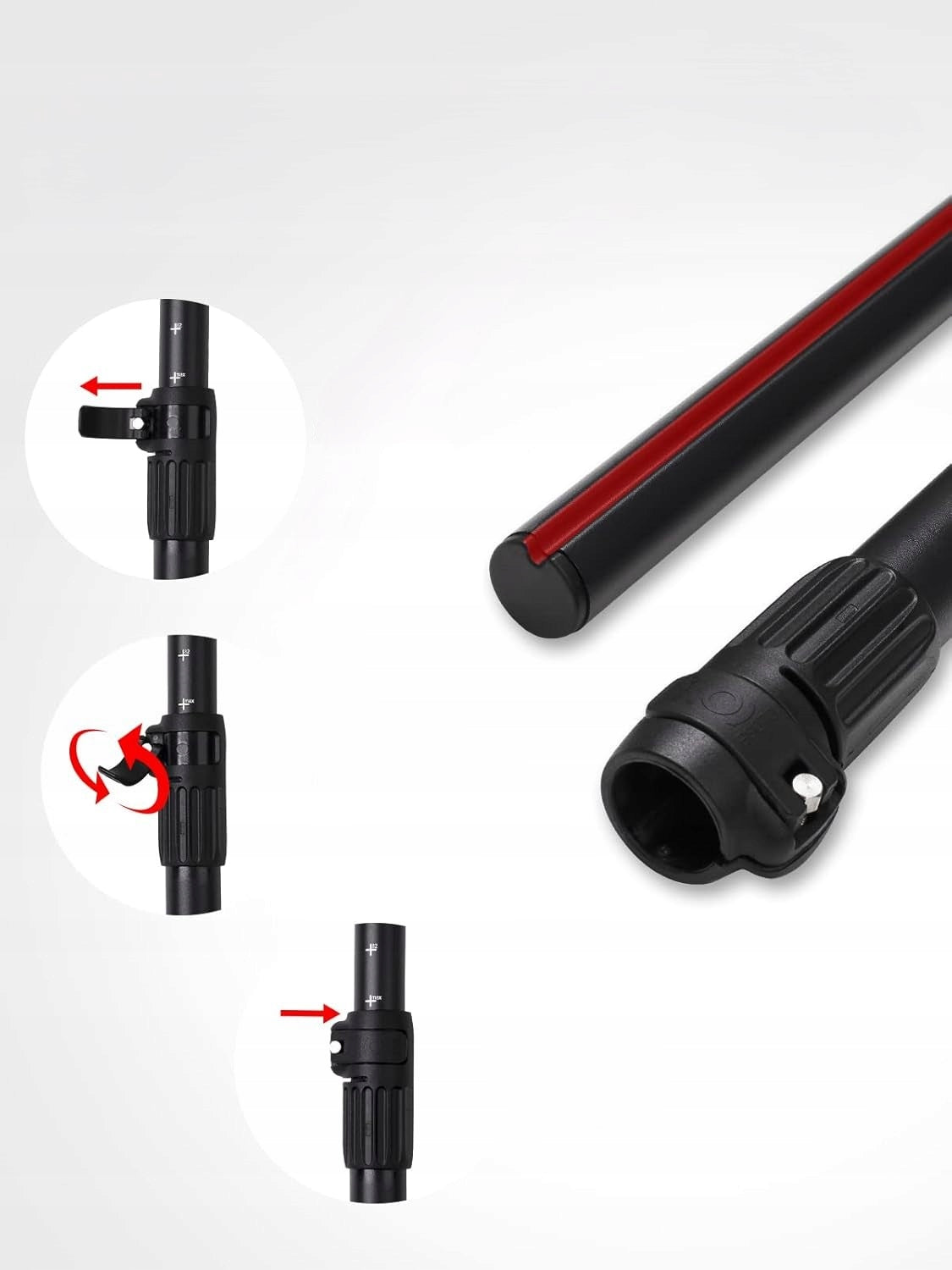 Telescopic paddle SUP 173-213 cm aluminium Abahub Brand Abahub