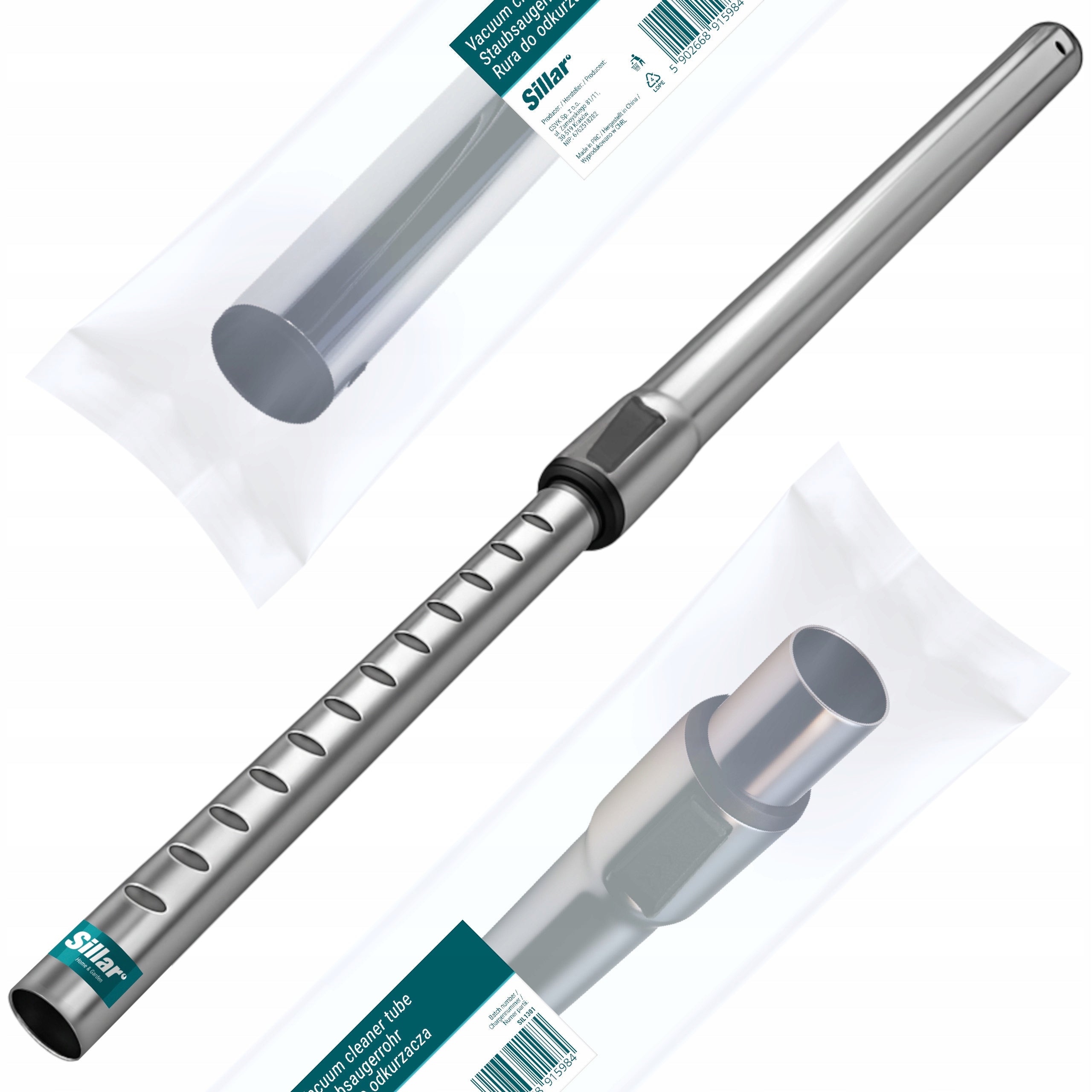 Telescopic pipe for vacuum cleaner Zelmer Odyssey Jupiter Aquawelt Aquos Antek