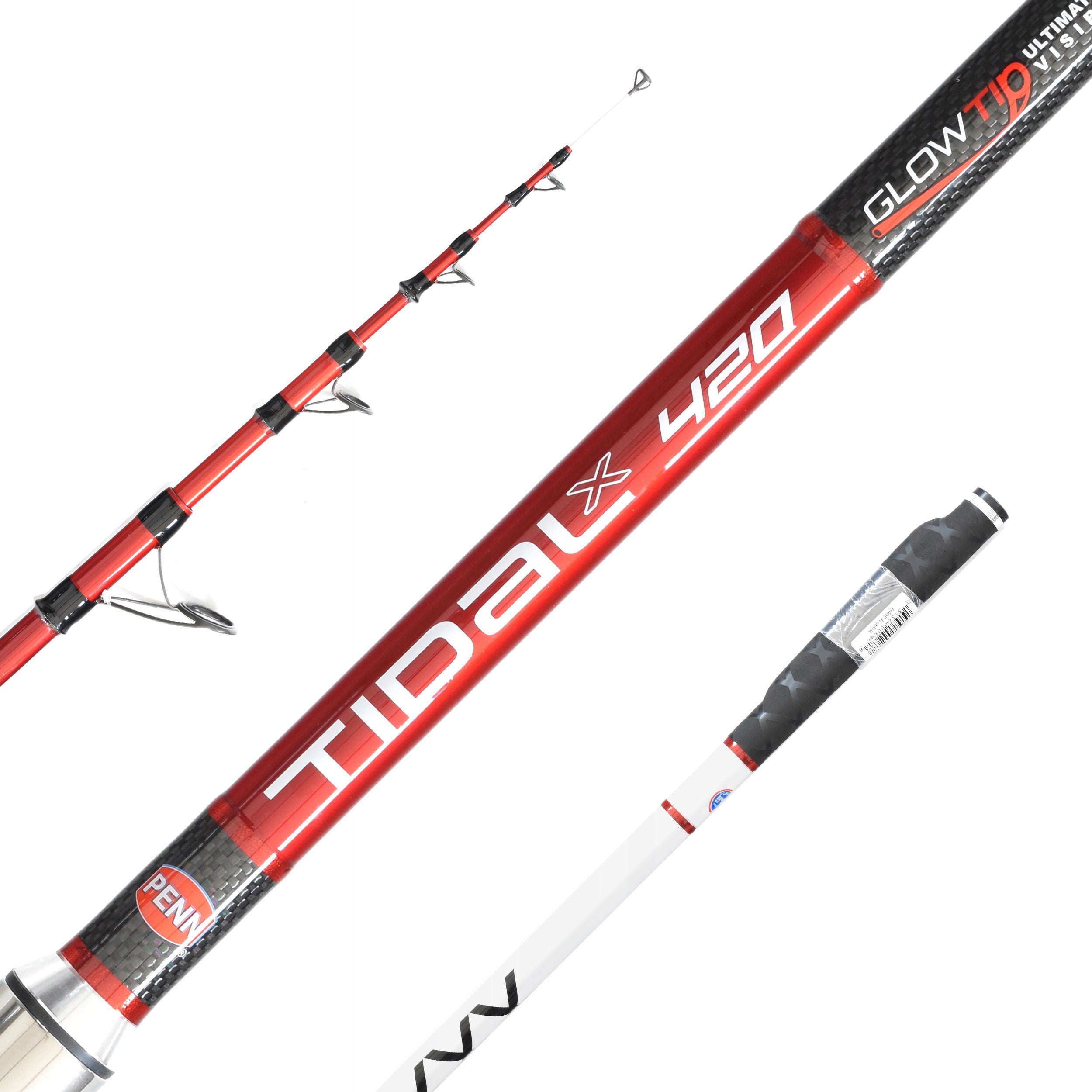 Telescopic sea fishing rod Penn Tidal X Tele Surf Solid Tip 4.20m -140g Brand Penn