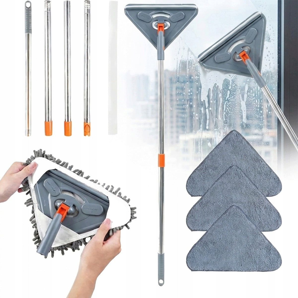 Telescopic window washer 215.6cm OVERLAY Manufacturer code 6974437469379