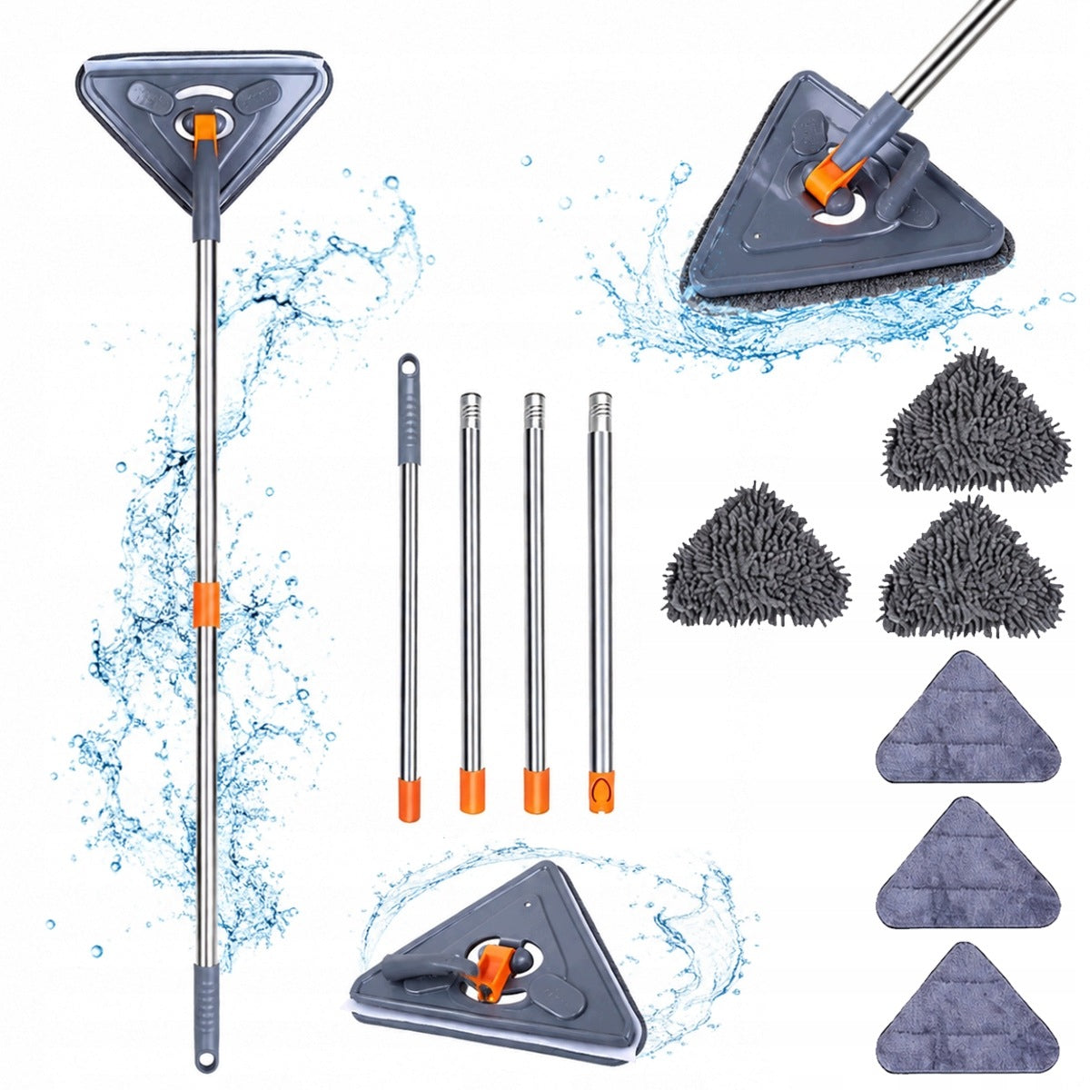 Telescopic window washer 215.6cm OVERLAY