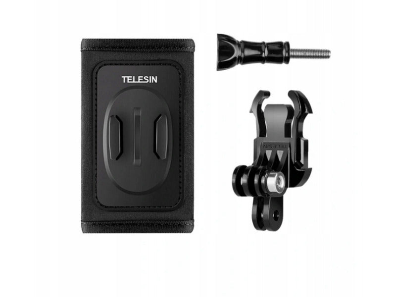 Telesin Backpack Strap Mount 360 for GoPro Insta360 DJI Cameras