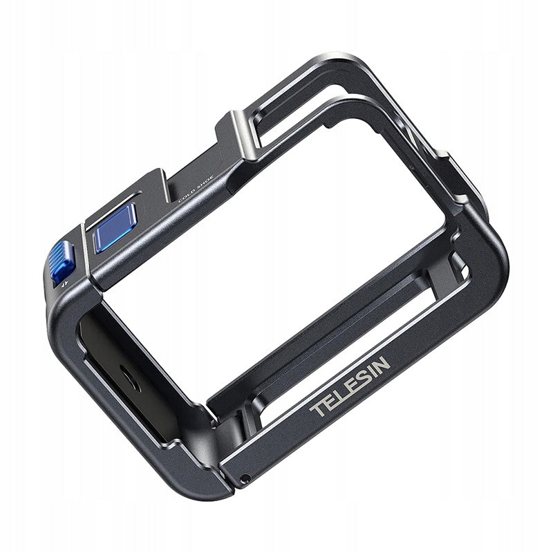 Telesin Lightweight Metal Case for DJI ACTION Camera 3/4/5 Protective Frame