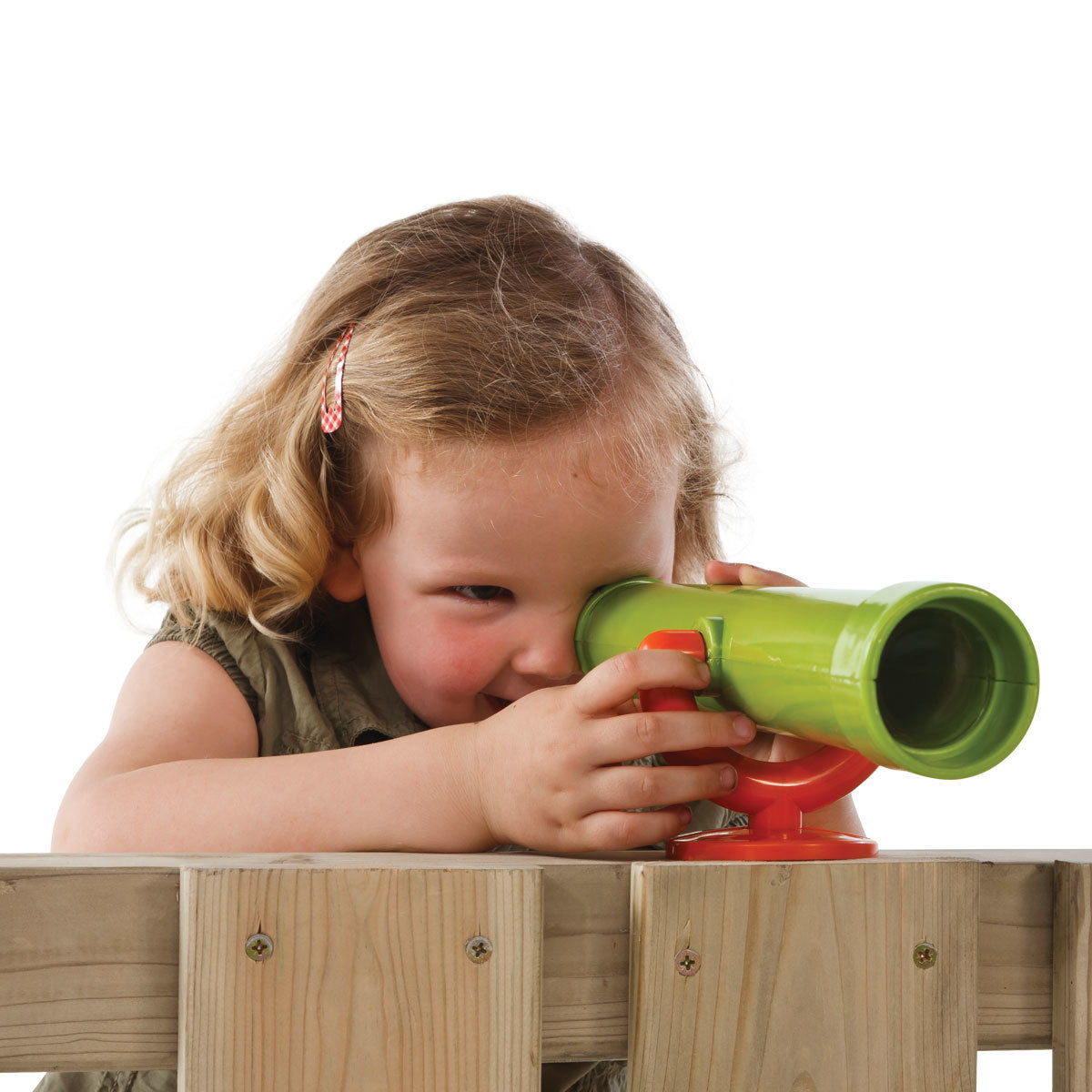 Teleskop für Spielplätze, hellgrün 