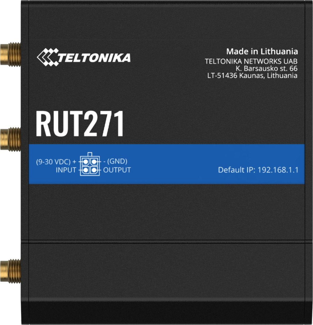 Teltonika RUT271 industrial router 5G RedCup (RUT271000000)