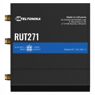 Teltonika RUT271 industrial router 5G (Redcap), Wi-Fi, 2xETH, GPS