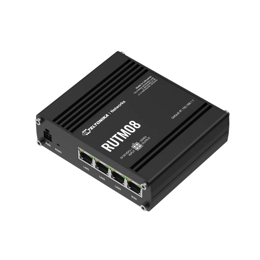 Teltonika RUTM08 wired router 4xETH Gb/s (RUTX08 analog) Manufacturer code 4779051840465