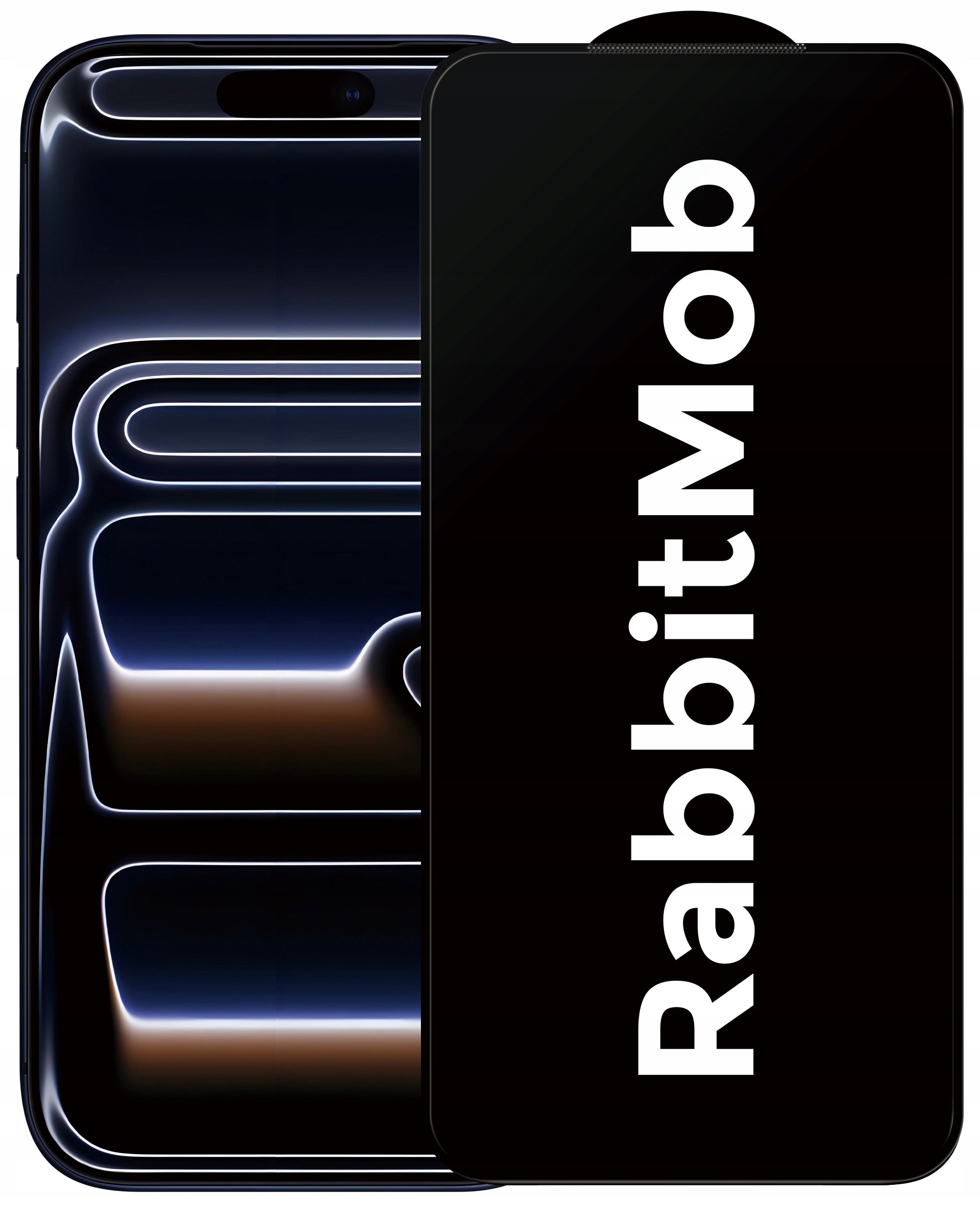 Tempered Glass 5D RabbitMob for iPhone 17 / 17 Pro Full Screen EAN (GTIN) 5904999246102